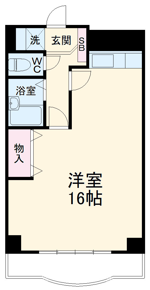 エスポアール芳野の間取り
