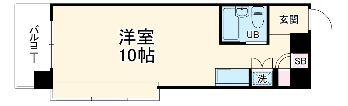 柳田パークホームズの間取り