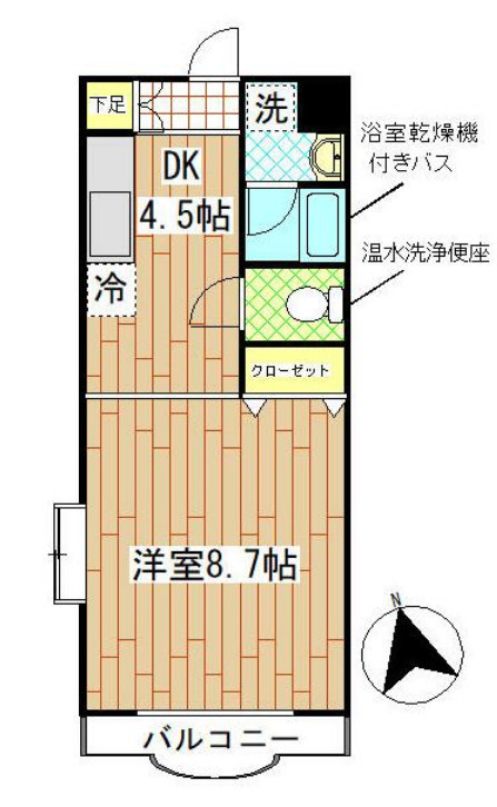 エスペランサクリアの間取り
