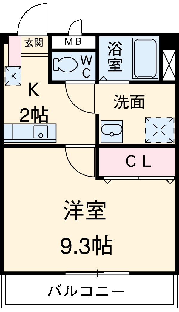 M&Mマンションの間取り