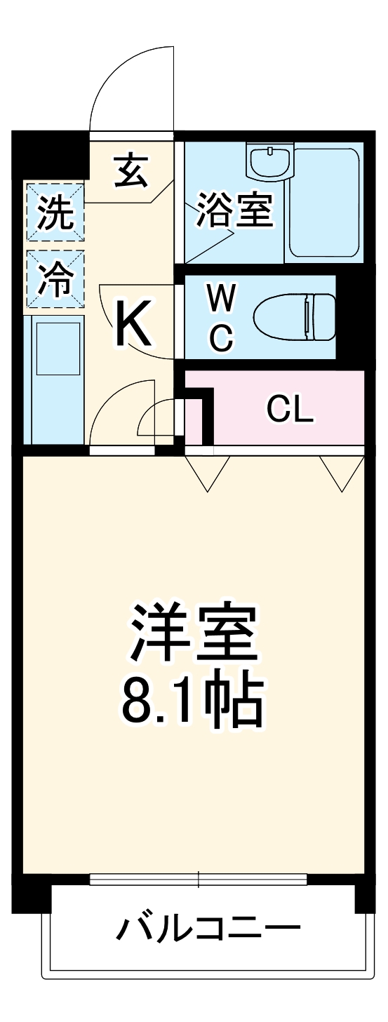 リバーサイドタカセの間取り