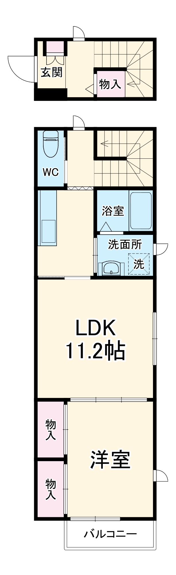 ソルクレストの間取り