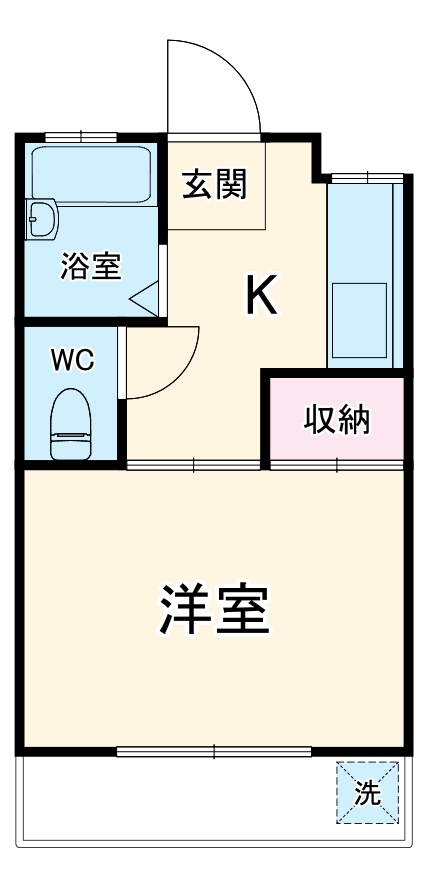 ハイテックⅢ番館の間取り