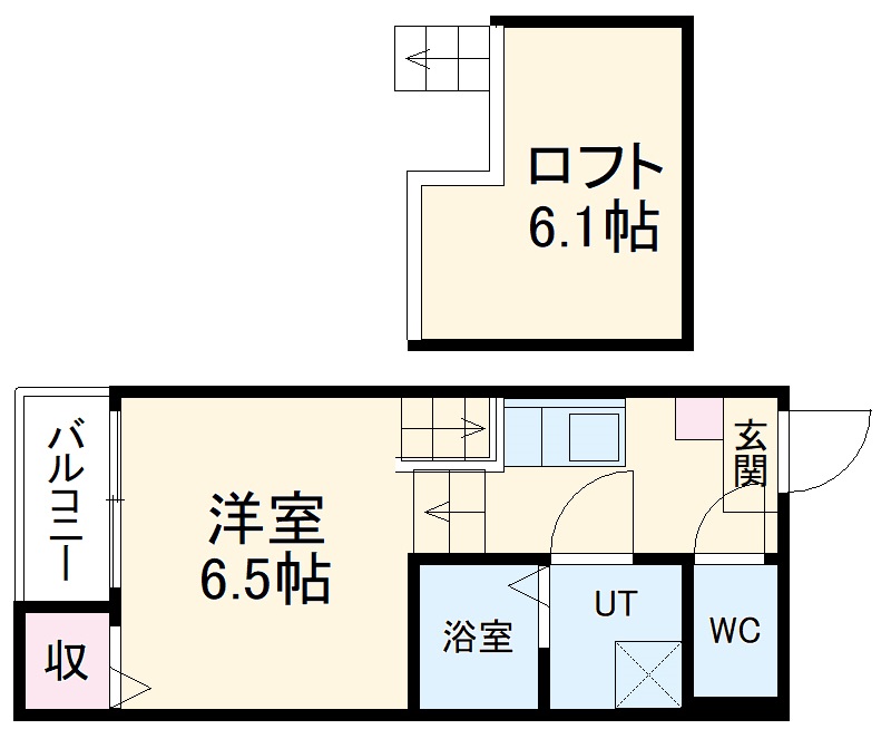 Ｖｉｌｌａ　Ｓｔｏｒｉａの間取り