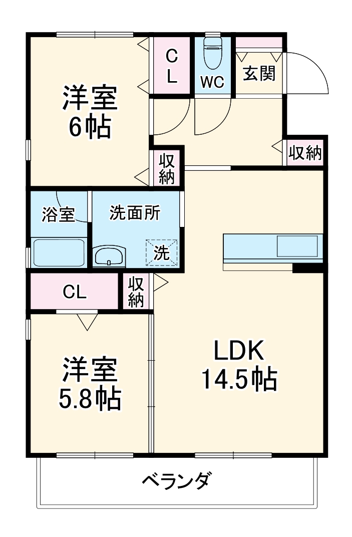 クライム千種の間取り