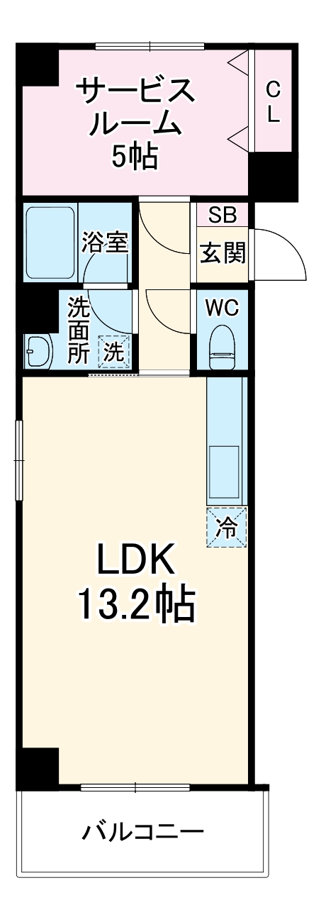 行徳倶楽部の間取り