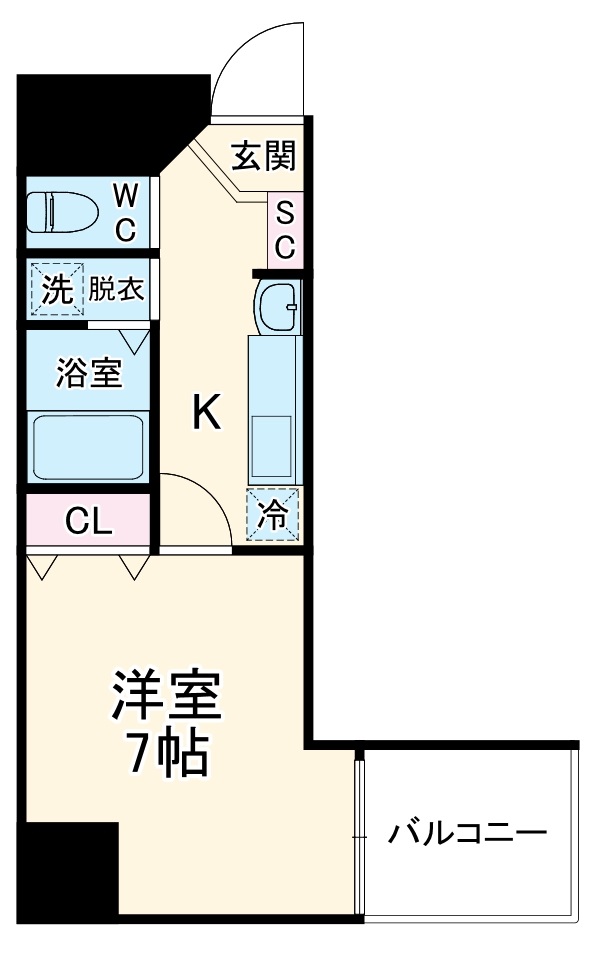 レジデンス名古屋千代田の間取り