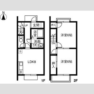DUPLEX国王5の間取り