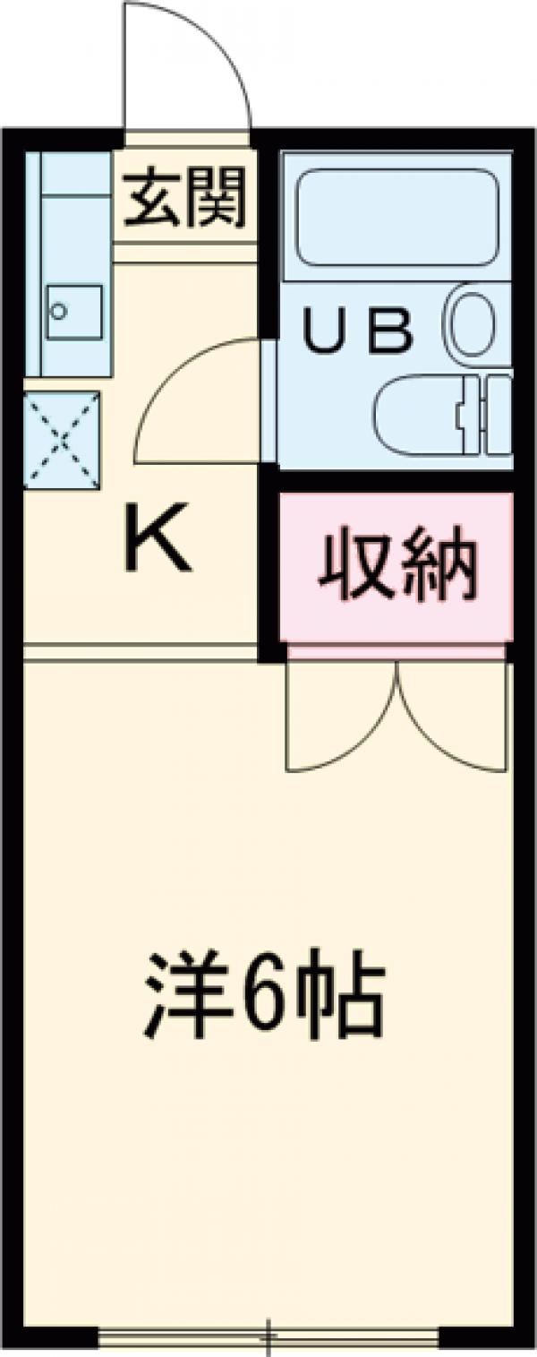 コーポ北形の間取り