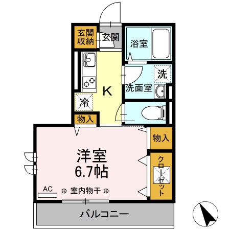 Danielの間取り