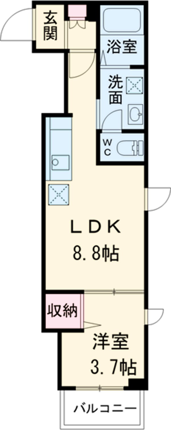 グランドソレーユの間取り