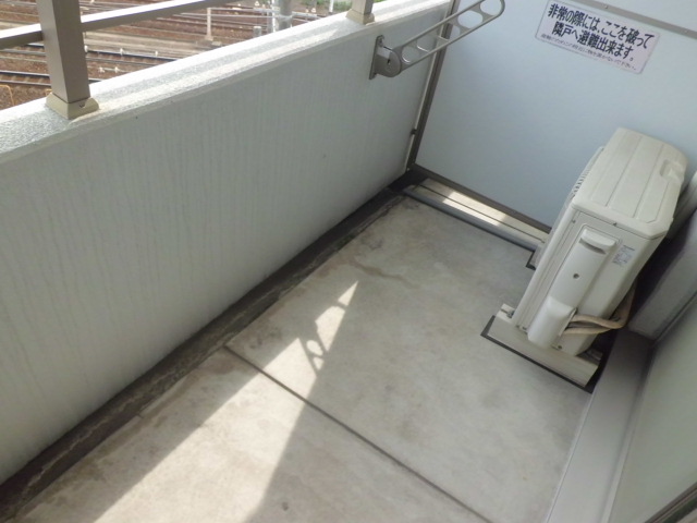 12/24 バルコニー