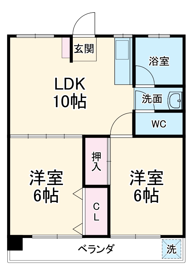 藤栄ビルの間取り