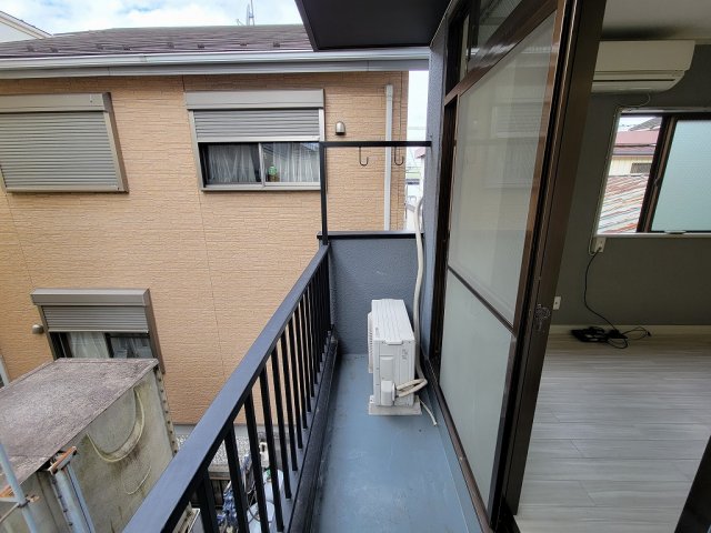 12/25 バルコニー