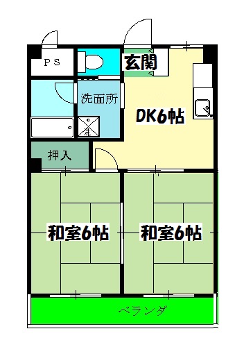 マンションセントピアの間取り