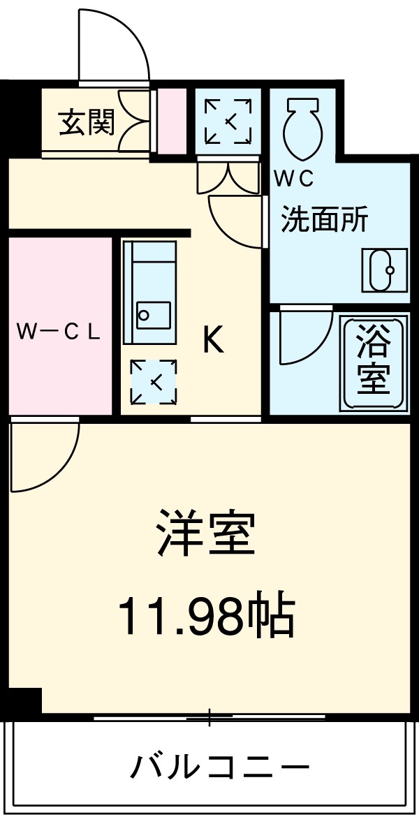 エルブ浄心の間取り