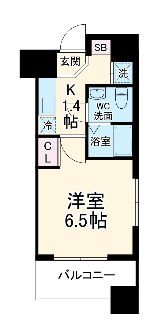コンフォリア行徳の間取り