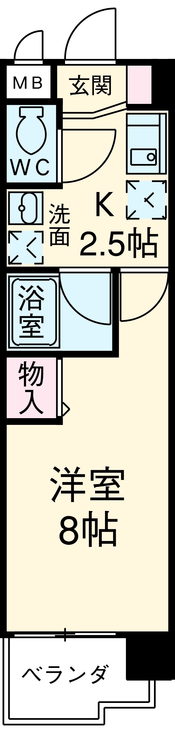 ベル花の木の間取り