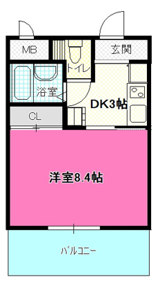 ライフ21の間取り