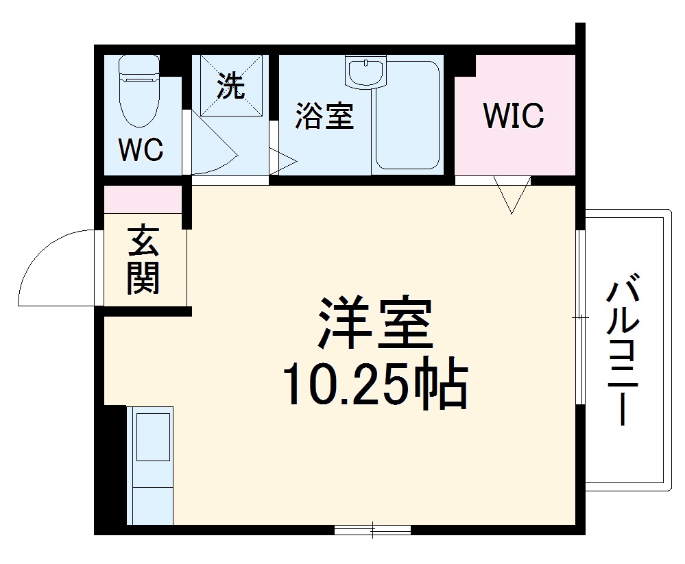 アデルフィアBの間取り