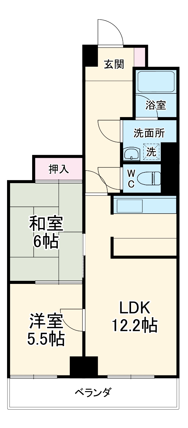 ＩＴＯＨ壱番館の間取り