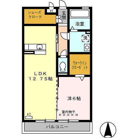 グランコートの間取り