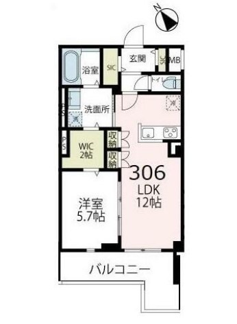 アネックス アリオスの間取り