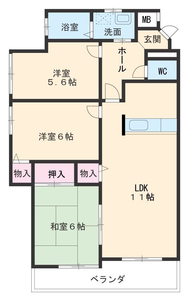 アークヒルの間取り