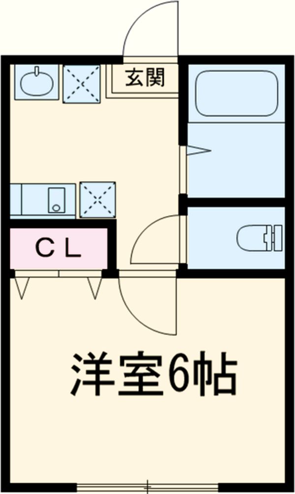 キャメル妙典の間取り