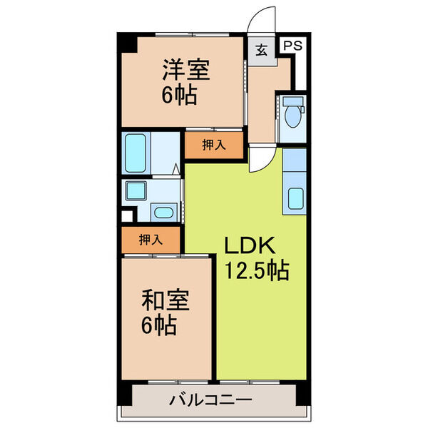 メゾンパトラージュの間取り