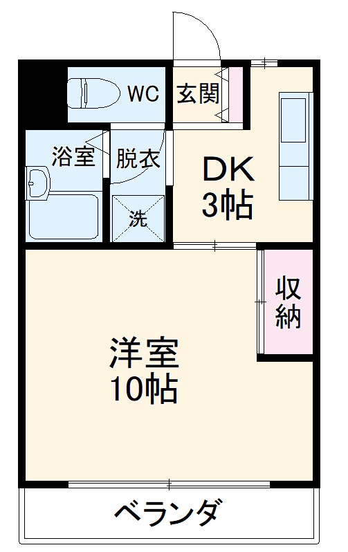 グリーンハイツ徳川の間取り