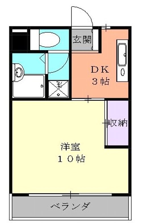 グリーンハイツ徳川の間取り