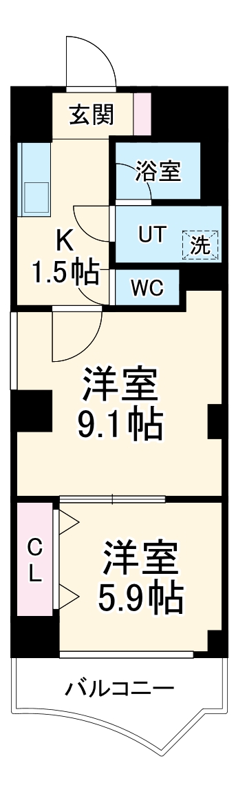 ヴァンキッシュの間取り