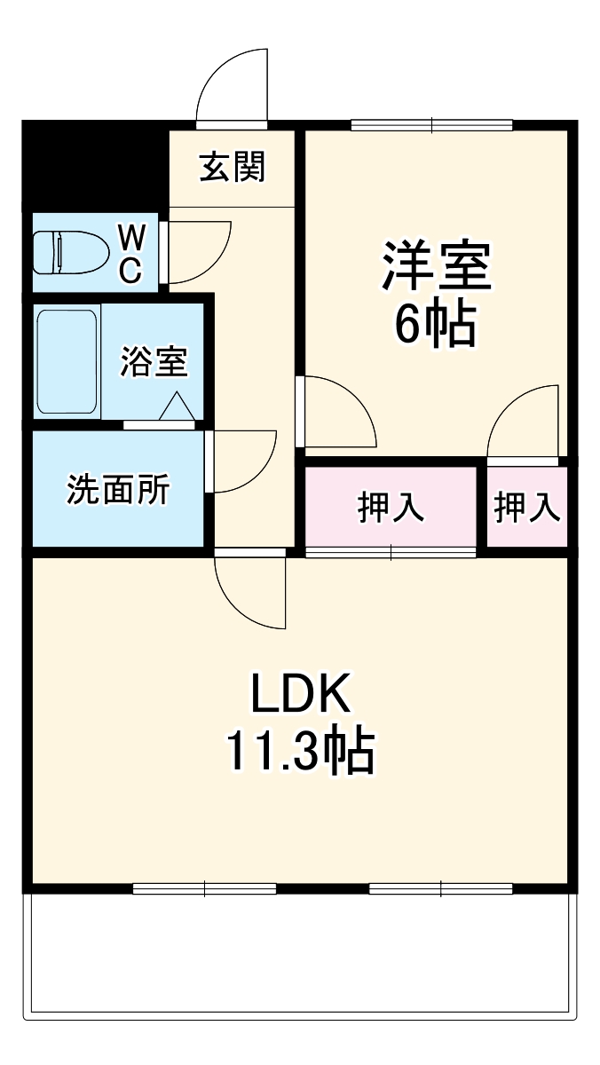 ロイヤル栄光の間取り