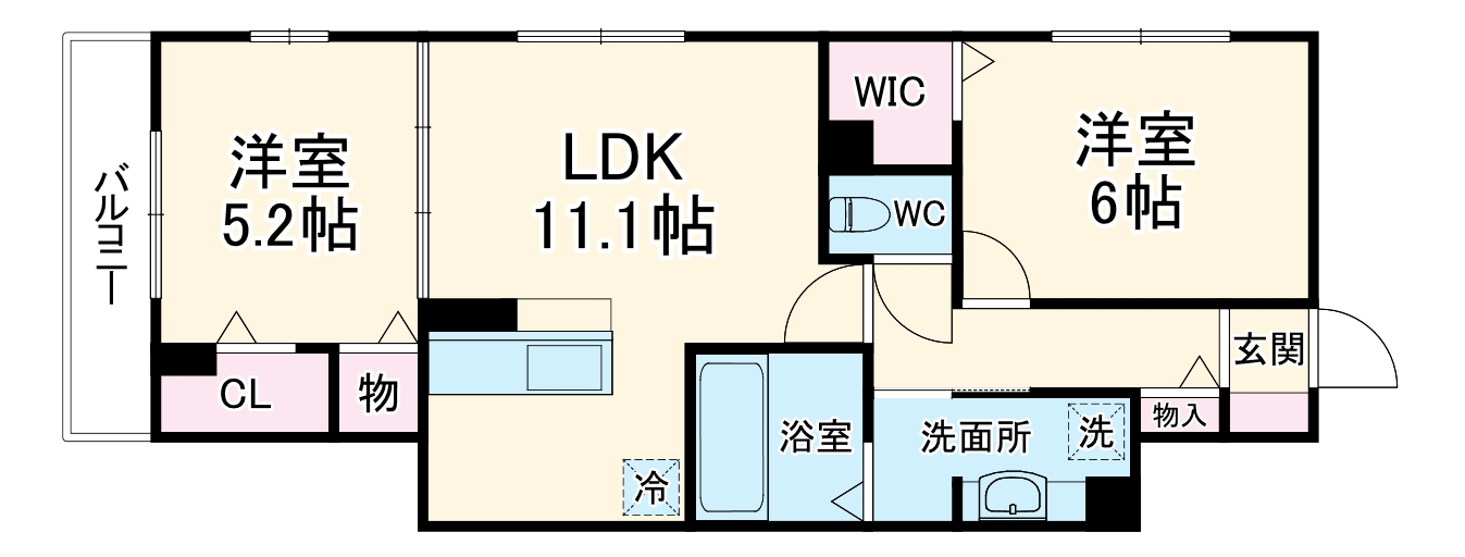 ソラーナの間取り
