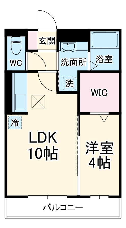 プレヴェール南林間の間取り