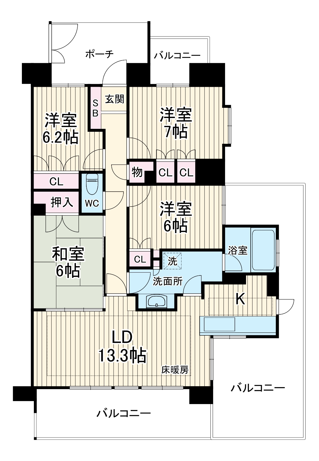 2/7 間取