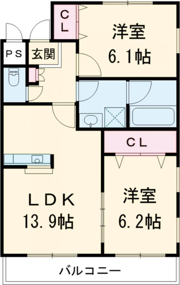 Park Plazaの間取り