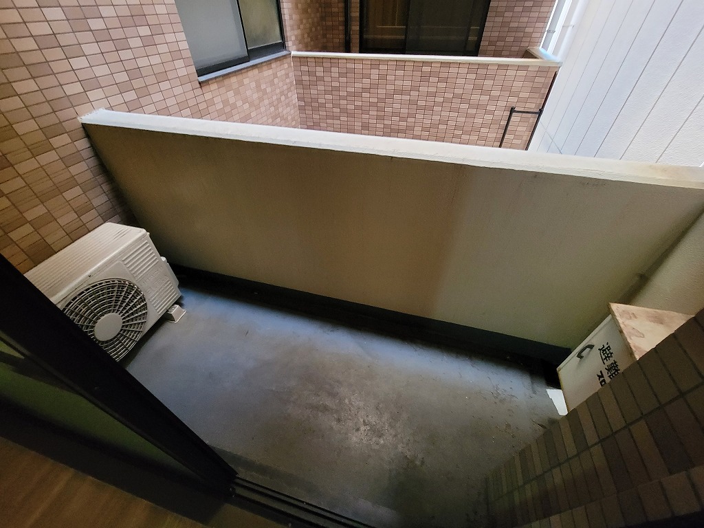 10/27 バルコニー