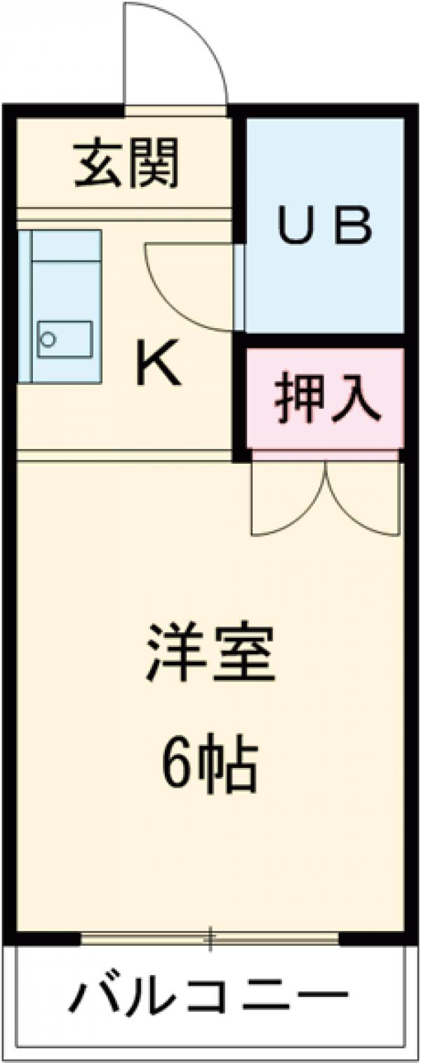 ハイツ小野路の間取り