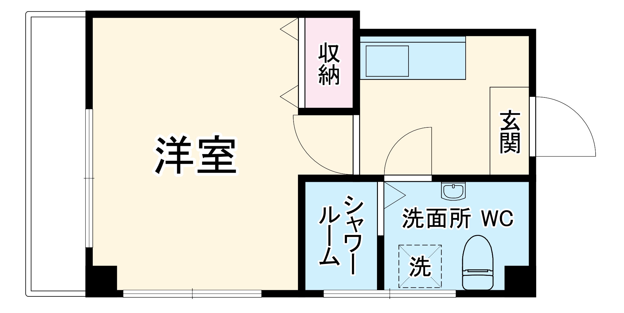 パルクメゾンミナミの間取り