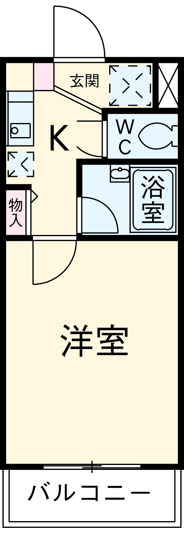 第6千代鶴ビルの間取り