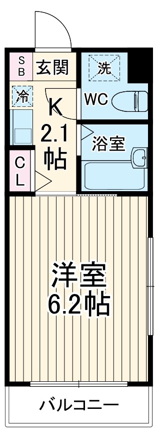 FULL WISE Ⅰの間取り