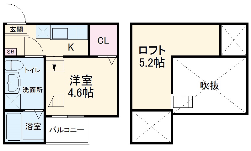 Ivy菊井の間取り