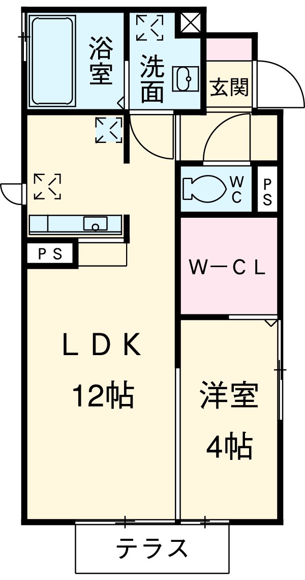 Calm Lifeの間取り