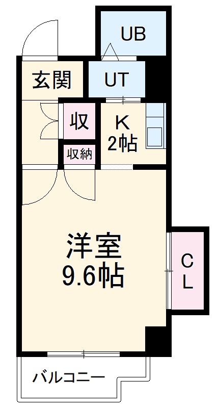ガーデンハイツ港陽の間取り