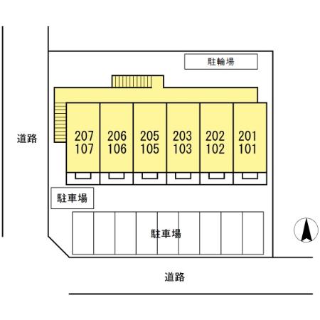 2/8 駐車場