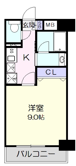 REGALO覚王山の間取り