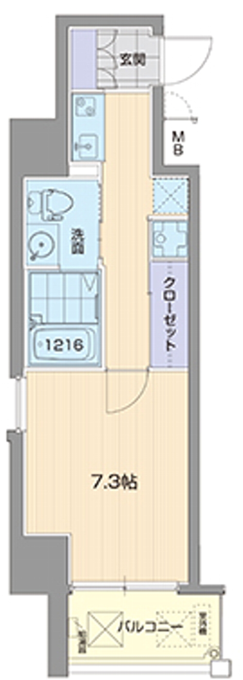 ライブコート千種の間取り