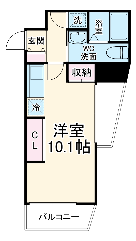 ライブコート千種の間取り